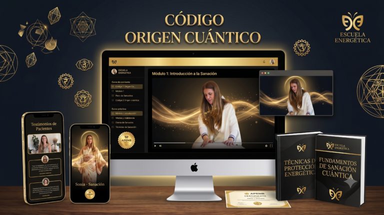 Código Origen Cuántico — el curso por dentro